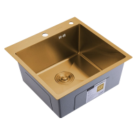 Кухонная мойка Splenka S701.5050.03, золотой сатин фото в интернет-магазине Русалия