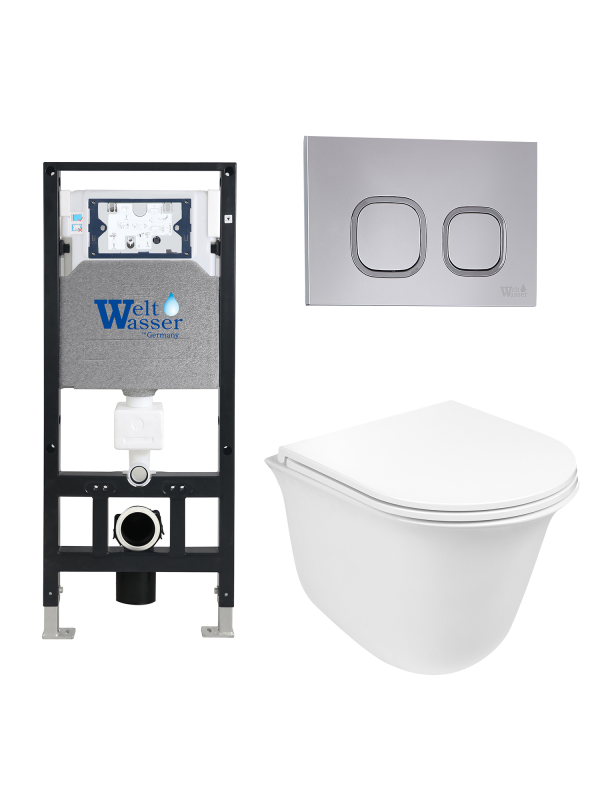 Комплект AMBERG 506 + TELBACH 004 GL-WT + AMBERG RD-CR WeltWasser