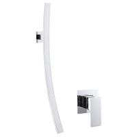 Смеситель ABBER Daheim AF8209 скрытого монтажа для раковины, хром фото в интернет-магазине Русалия