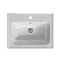 M85AWCC0602WG64 X-Joy, Раковина мебельная, керамическая, 60 см, встроенная, цвет: белый, глянец Am.Pm фото в интернет-магазине Русалия