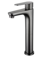 Смеситель для раковины высокий WONZON & WOGHAND ALFA, Темный графит (WW-A40232-BGG) фото в интернет-магазине Русалия