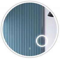 Зеркало AZARIO Talisman D800 с подсветкой, сенсорный выключатель с функцией диммера, алюминиевая рамка (AZ-Z-006ALM) фото в интернет-магазине Русалия