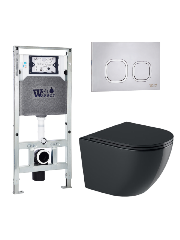 Комплект AMBERG 506 ST + MERZBACH 043 GL-BL + AMBERG RD-MT CR WeltWasser