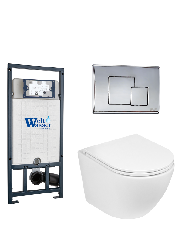 Комплект MARBERG 507 + MERZBACH 043 GL-WT + MAR 507 SE-CR WeltWasser