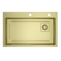 Кухонная мойка Raglo R702.7246.03, золотой сатин фото в интернет-магазине Русалия