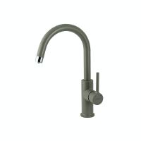 Смеситель для кухни Lemark COMFORT с подключением к фильтру питьевой воды, цвет: серый шёлк (LM3073PGS) фото в интернет-магазине Русалия