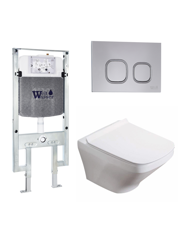 Комплект AMBERG 497 ST + HOFBACH 041 GL-WT + AMBERG RD-CR WeltWasser