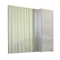 Зеркало-шкаф Бремен-90 дуб белый 00004142374 Comforty фото в интернет-магазине Русалия