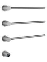 Полотенцесушитель электрический встраиваемый WONZON & WOGHAND HAMBURG, Брашированный никель (WW-AL313-BR) фото в интернет-магазине Русалия