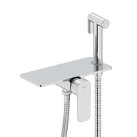 Смеситель IDDIS с гигиеническим душем встраиваемый полка Axes (AXESBSHi08) фото в интернет-магазине Русалия