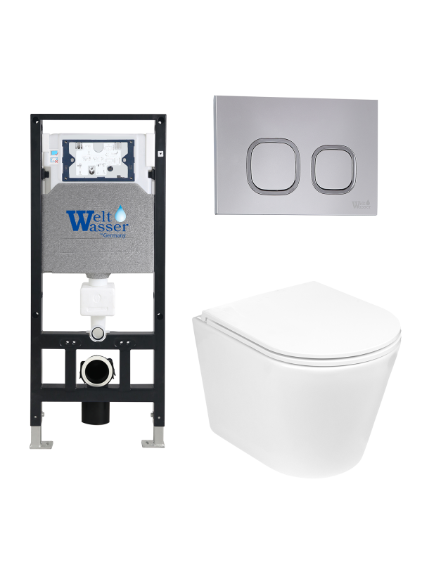 Комплект AMBERG 506 + SALZBACH 043 GL-WT + AMBERG RD-CR WeltWasser