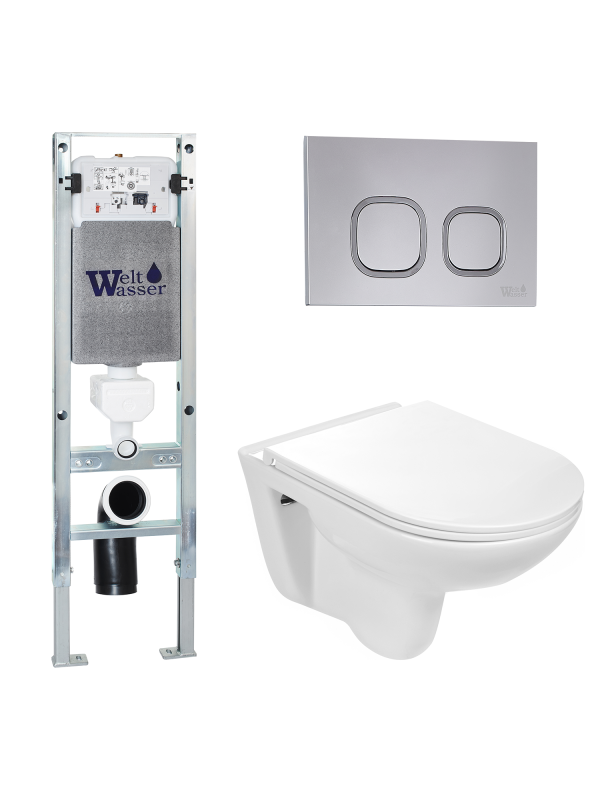 Комплект AMBERG 350 ST + BAARBACH 004 GL-WT + AMBERG RD-CR WeltWasser