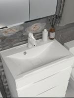 Раковина для ванной 70 см, Uperwood Elen, с декоративной накладкой для слива 291120419 фото в интернет-магазине Русалия