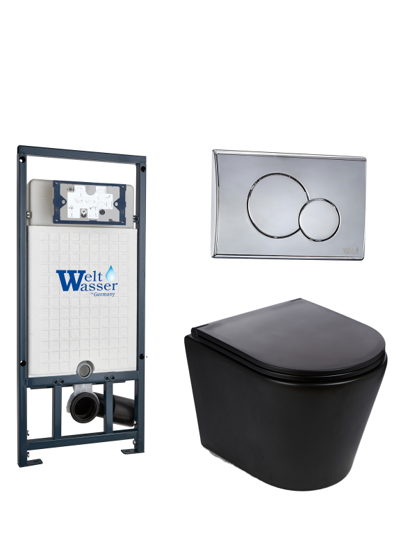 Комплект MARBERG 507 + SALZBACH 043 MT-BL + MAR 507 RD-CR WeltWasser