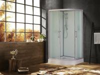 Полукруглая душевая кабина 80х80х210 ESKB80CR Esbano фото в интернет-магазине Русалия