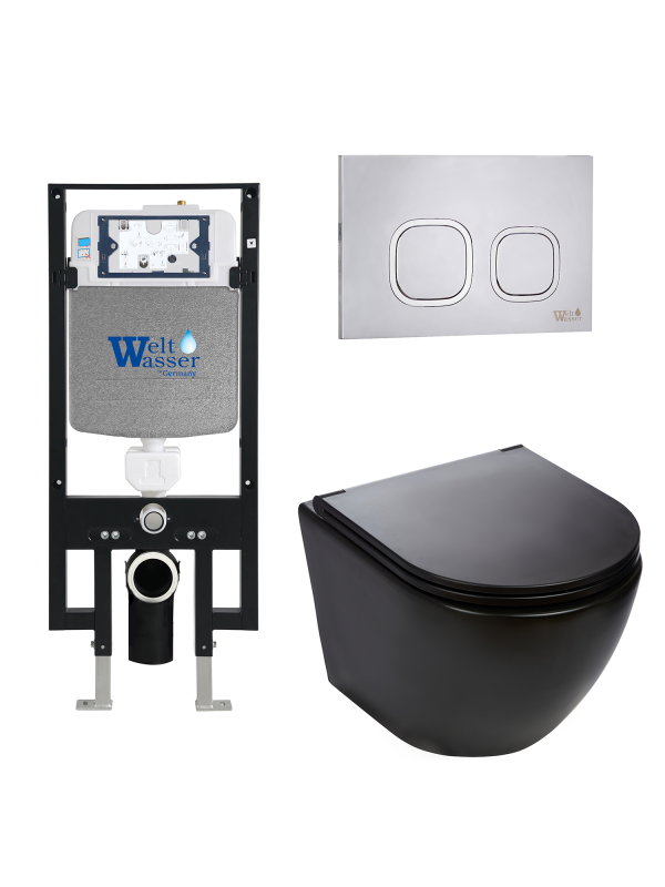 Комплект AMBERG 497 + MERZBACH 043 MT-BL + AMBERG RD-MT CR WeltWasser