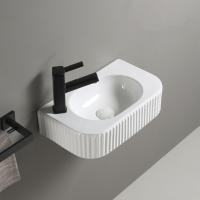 Раковина керамическая Vincea VBS-503, 450*270*115, подвесная, цвет белый фото в интернет-магазине Русалия