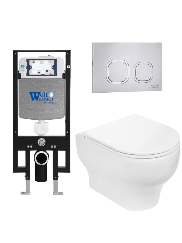 Комплект AMBERG 497 + ERLENBACH 004 GL-WT + AMBERG RD-MT CR WeltWasser