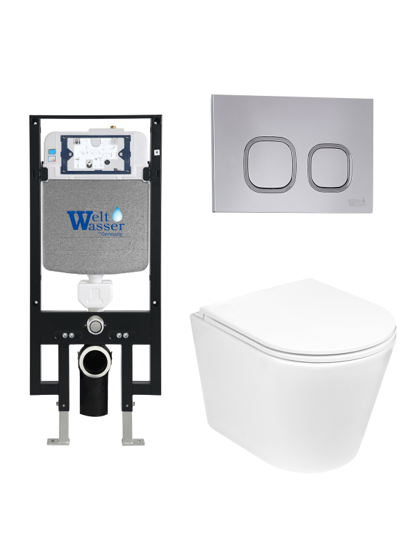 Комплект AMBERG 497 + SALZBACH 043 GL-WT + AMBERG RD-CR WeltWasser