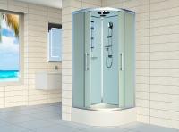 Полукруглая душевая кабина 90х90х210 ESKB90CRM Esbano фото в интернет-магазине Русалия