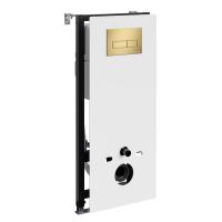 Abens 20TLT.010.ME.WH.MG03 Система инсталляции для унитазов, золото Wasserkraft фото в интернет-магазине Русалия