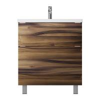 M90FSX0752HF Gem, База под раковину, напольная, 75 см, 2 ящика, цвет: орех Am.Pm фото в интернет-магазине Русалия