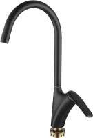 Смеситель для кухни RUSH Nevis, черный (NE1735-22Black) фото в интернет-магазине Русалия