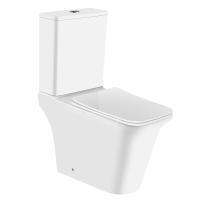 Унитаз безободковый AZ-1213A Avero с сиденьем микролифт Azario фото в интернет-магазине Русалия