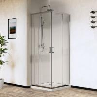 Душевой уголок City VSS-5CT8010CL, 1000*800, хром, стекло прозрачное Vincea фото в интернет-магазине Русалия