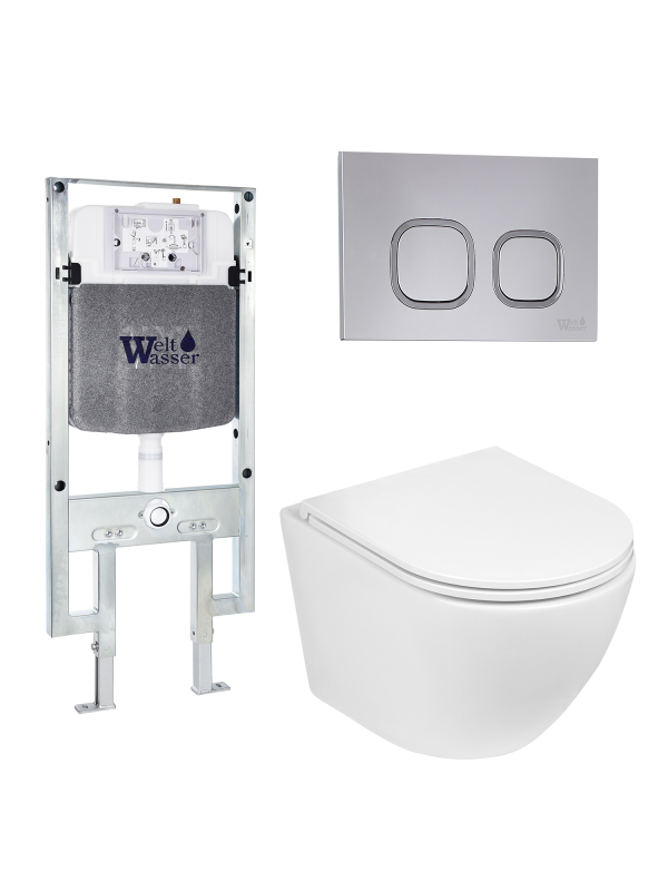 Комплект AMBERG 497 ST + MERZBACH 043 GL-WT + AMBERG RD-CR WeltWasser