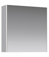 Зеркальный шкаф 60 см Mobi белый MOB0406+MOB0717W Aqwella фото в интернет-магазине Русалия