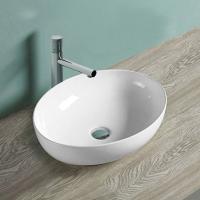 Раковина керамическая Vincea VBS-51552, 520*395*130, накладная, цвет белый фото в интернет-магазине Русалия