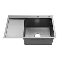 Мойка для кухни Fmark FSC7550L-R, сатин фото в интернет-магазине Русалия