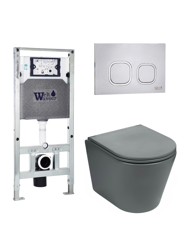 Комплект AMBERG 506 ST + SALZBACH 043 MT-GR + AMBERG RD-MT CR WeltWasser