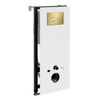 Abens 20TLT.010.ME.WH.MG01 Система инсталляции для унитазов, золото Wasserkraft фото в интернет-магазине Русалия