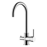 Смеситель для кухонной мойки Rossinka Z (Z35-28) фото в интернет-магазине Русалия