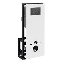 Glan 66TLT.010.ME.WH.MB02 Система инсталляции для унитазов, черный Wasserkraft фото в интернет-магазине Русалия