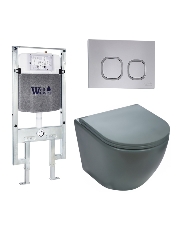 Комплект AMBERG 497 ST + MERZBACH 043 MT-GR + AMBERG RD-CR WeltWasser