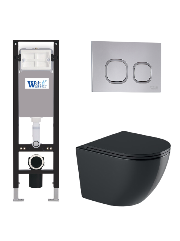 Комплект AMBERG 350 + MERZBACH 043 GL-BL + AMBERG RD-CR WeltWasser