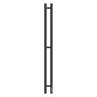 Полотенцесушитель электрический Point Деметра PN12812B П3 80x1200 диммер справа, черный фото в интернет-магазине Русалия
