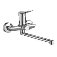 Смеситель для ванны с длинным изливом OLIVE’S Economy AVIA хром (AV17221) фото в интернет-магазине Русалия