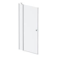 W87G-100-1P-MT Sunny дверь душевая распашн 100x190,серебро, стекло прозрачн Am.Pm фото в интернет-магазине Русалия
