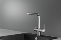 Смеситель для кухни Granula (5008, НЕРЖ) фото в интернет-магазине Русалия