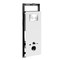 Salm 27TLT.010.ME.WH.BN01 Система инсталляции для унитазов, никель Wasserkraft фото в интернет-магазине Русалия