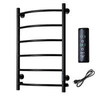 Полотенцесушитель электрический (лесенка) Тругор Пэк сп 5 80х50 см, черный Пэк сп 5/8050 черный ВГП фото в интернет-магазине Русалия