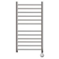 Полотенцесушитель электрический Point Аврора PN10158SE П12 500x800 левый/правый, хром фото в интернет-магазине Русалия