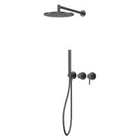 Система для душа скрытого монтажа WHITECROSS Y YSET13GM (оружейная сталь) фото в интернет-магазине Русалия