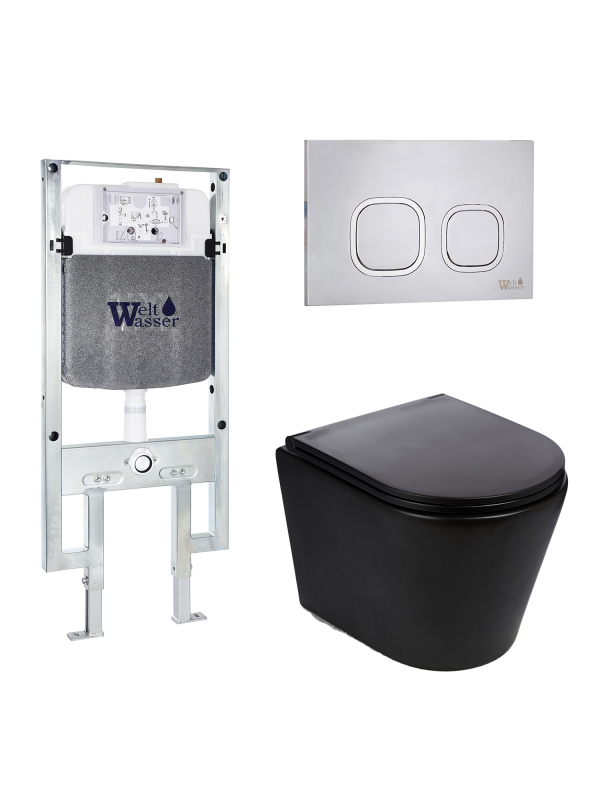 Комплект AMBERG 497 ST + SALZBACH 043 MT-BL + AMBERG RD-MT CR WeltWasser