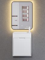 Тумба с раковиной для ванной Uperwood Modul 50 см, подвесная, матовая, белая  393020544 фото в интернет-магазине Русалия