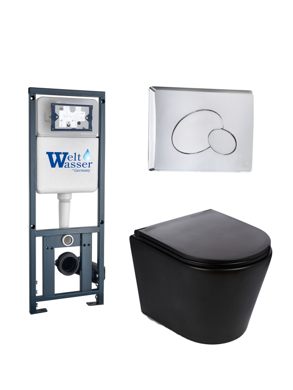 Комплект MARBERG 410 + SALZBACH 043 MT-BL + MAR 410 RD-CR WeltWasser